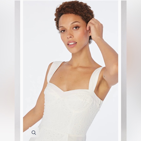 Orla eyelet midi dress - Picture 3 of 7